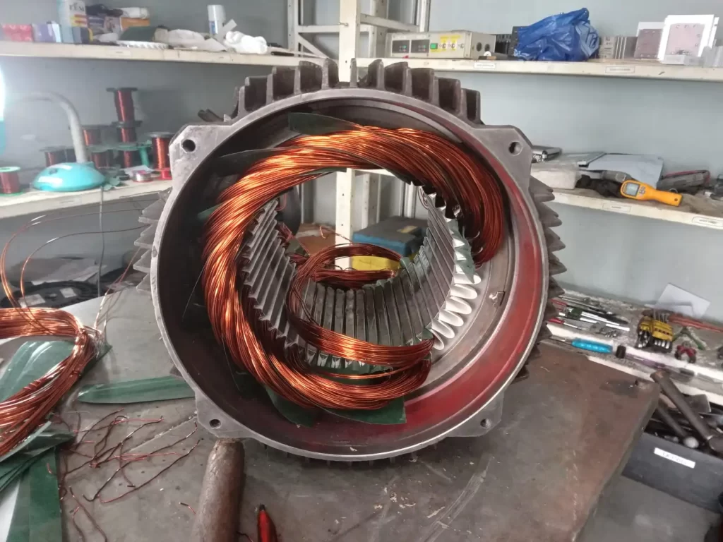 Rewinding Motor